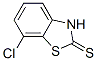 2(3H)-Benzothiazolethione, 7-chloro- Structure,1849-73-6Structure