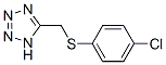 5-(4-Chlorophenylthiomethyl)tetrazole Structure,18527-31-6Structure