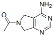 4-Amino-6-acetyl-5,7-dihydro-pyrrolo[3,4-d]pyrimidine Structure,1854-45-1Structure