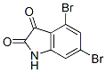 4,6-Dibromo isatin Structure,187326-67-6Structure