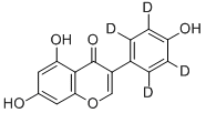 Genistein-d4 (4-hydroxyphenyl-2,3,5,6-d4) Structure,187960-08-3Structure