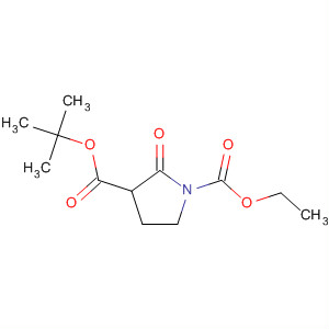 1-Tert-butyl 2-oxopyrrolidine-1,3-dicarboxylate 3-ethyl ester Structure,188528-95-2Structure