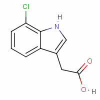 1H-indole-3-aceticacid,7-chloro-(9ci) Structure,1912-41-0Structure