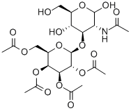 2-Acetamido-2-deoxy-3-o-[(5xi)-2,3,4,6-tetra-o-acetyl-alpha-l-ribo-hexopyranosyl]-beta-d-threo-hexopyranose Structure,191532-23-7Structure