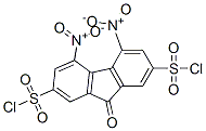 4,5-Dinitro-9-oxo-9H-fluorene-2,7-disulfonyl dichloride Structure,192208-60-9Structure