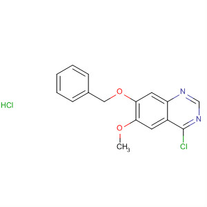 7-Benzyloxy-4-chloro-6-methoxyquinazoline hydrochloride Structure,193001-44-4Structure