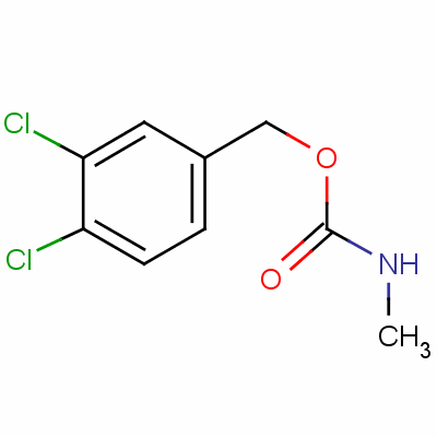 3,4-Dichlorobenzyl methylcarbamate Structure,1966-58-1Structure