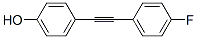 4-(4-Fluorophenylethynyl)phenol Structure,197770-48-2Structure