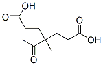 4-Acetyl-4-methylheptanedioic acid Structure,19830-09-2Structure