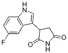 3-(5-Fluoro-indol-3-yl)-pyrrolidine-2,5-dione Structure,198474-05-4Structure