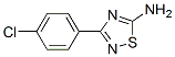 5-Amino-3-(4-chlorophenyl)-1,2,4-thiadiazole Structure,19922-07-7Structure