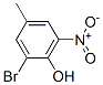 2-Bromo-4-methyl-6-nitrophenol Structure,20039-91-2Structure