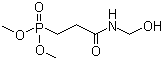 3-(Dimethylphosphono)-N-methylolpropionamide Structure,20120-33-6Structure