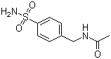 4-(Acetamidomethyl)benzenesulfamide Structure,2015-14-7Structure