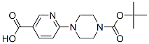 4-(5-Carboxy-pyridin-2-yl)-piperazine-1-carboxylic acid tert-butyl ester Structure,201809-22-5Structure