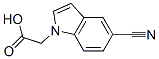 5-Cyanoindole-1-acetic acid Structure,202124-67-2Structure