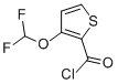 2-Thiophenecarbonyl chloride, 3-(difluoromethoxy)-(9ci) Structure,202400-93-9Structure