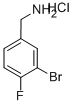 3-Bromo-4-fluorobenzylamine hydrochloride Structure,202865-68-7Structure