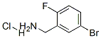 5-Bromo-2-fluorobenzylamine hydrochloride Structure,202865-69-8Structure