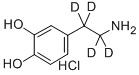 2-(3,4-Dihydroxyphenyl)ethyl-1,1,2,2-d4-amine hcl Structure,203633-19-6Structure