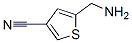5-Aminomethyl-thiophene-3-carbonitrile Structure,203792-27-2Structure