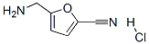 5-(Aminomethyl)furan-2-carbonitrile hydrochloride Structure,203792-32-9Structure