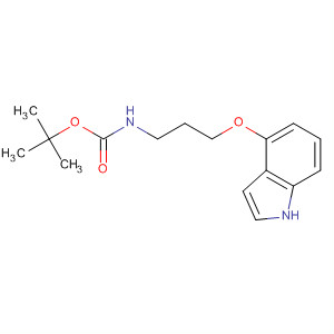 N-methyl-n-[2-(1h-indol-4-yloxy)-ethyl]-carbamic acid tert-butyl ester Structure,203921-48-6Structure