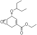 (1S,5R,6S)-Ethyl 5-(pentan-3-yl-oxy)-7-oxa-bicyclo[4.1.0]hept-3-ene-3-carboxylate Structure,204254-96-6Structure