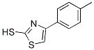 4-(4-Methylphenyl)-1,3-thiazole-2-thiol Structure,2103-92-6Structure