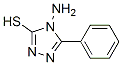 4-Amino-5-phenyl-4H-1,2,4-triazole-3-thiol Structure,21089-45-2Structure