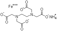 Ferric ammonium EDTA Structure,21265-50-9Structure