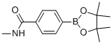 4-N-Methylcarboxamidophenylboronic acid, pinacol ester Structure,214360-57-3Structure