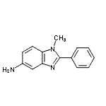 1-Methyl-2-phenyl-5-aminobenzimidazole Structure,21444-76-8Structure