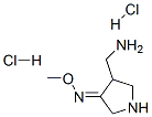 4-Aminomethyl-pyrrolidin-3-one-methyloxime 2hcl Structure,215229-16-6Structure