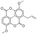 1-Allyl-catellagic acid diethyl ether Structure,216374-59-3Structure