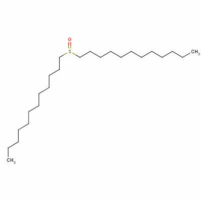 1-(Dodecylsulfinyl)-dodecane Structure,2168-96-9Structure