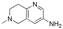 5,6,7,8-Tetrahydro-6-methyl-1,6-naphthyridin-3-amine Structure,216966-37-9Structure