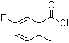 5-Fluoro-2-methylbenzoyl chloride Structure,21900-39-0Structure