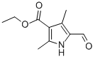 Ethyl 5-formyl-2,4-dimethyl-1H-pyrrole-3-carboxylate Structure,2199-59-9Structure