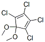 5,5-Dimethoxy-1,2,3,4-tetrachlorocyclopentadiene Structure,2207-27-4Structure