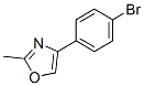 4-(4-Bromo-phenyl)-2-methyl-oxazole Structure,22091-49-2Structure