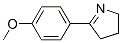 5-(4-methoxy-phenyl)-3,4-dihydro-2H-pyrrole Structure,22217-80-7Structure