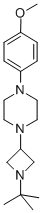 N-t-butyl-3-(4-(p-methoxyphenyl)piperazinyl)azetidine Structure,223381-87-1Structure