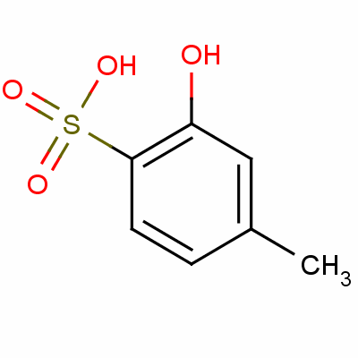 2-Hydroxy-4-methylbenzenesulphonic acid Structure,22356-80-5Structure