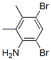 4,6-Dibromo-2,3-dimethylaniline Structure,22364-27-8Structure