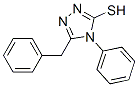 5-Benzyl-4-phenyl-4H-1,2,4-triazole-3-thiol Structure,22478-90-6Structure