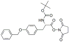 Boc-Tyr(Bzl)-OSu Structure,22601-29-2Structure