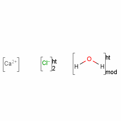 Calcium chloride hydrate Structure,22691-02-7Structure