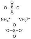 Ammonium vanadium (iii) sulfate Structure,22723-49-5Structure