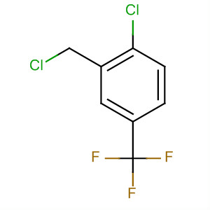 1-Chloro-2-(chloromethyl)-4-(trifluoromethyl)benzene Structure,22902-87-0Structure